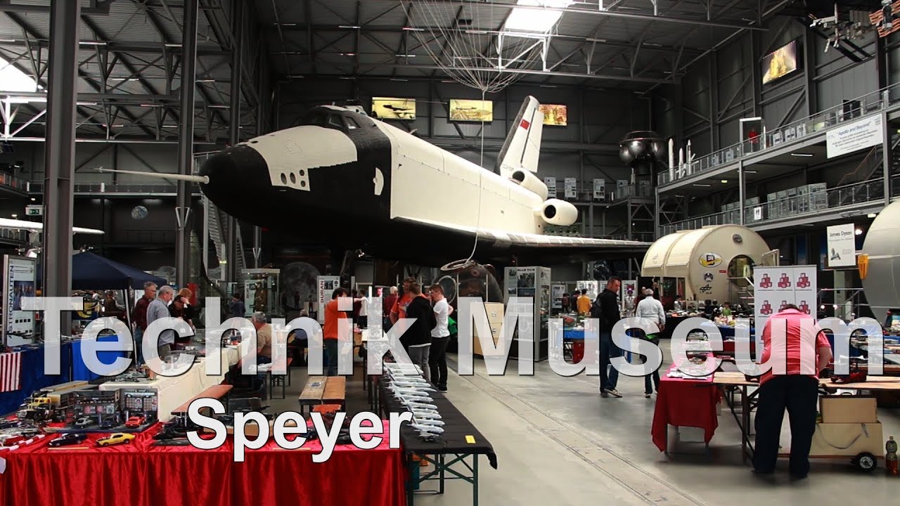 Technik Museum in Speyer - die neue Raumfähre Buran aus Russland und eine 747 zum Begehen