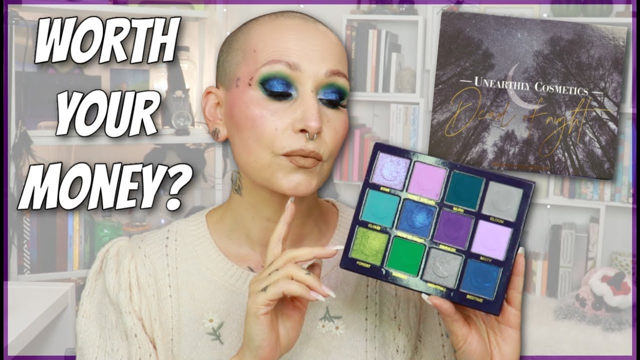 DEAD OF NIGHT Palette by Unearthly Cosmetics | Review, Comparison & 3 Looks