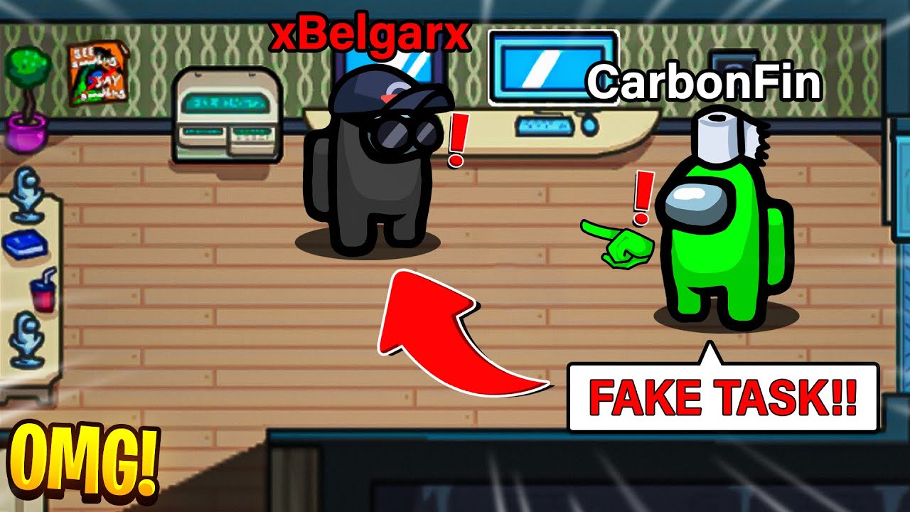 SPOT the FAKE Task on Polus in Among Us!