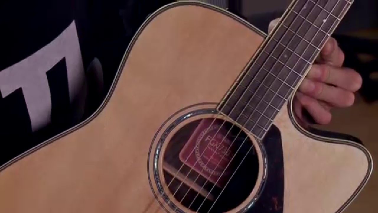 Yamaha FGX730SC Acoustic Electric Guitar Performance