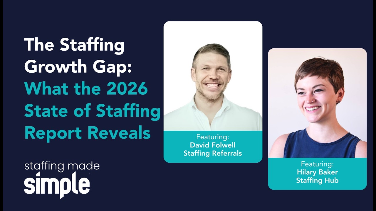 The Staffing Growth Gap: What the 2026 State of Staffing Report Reveals