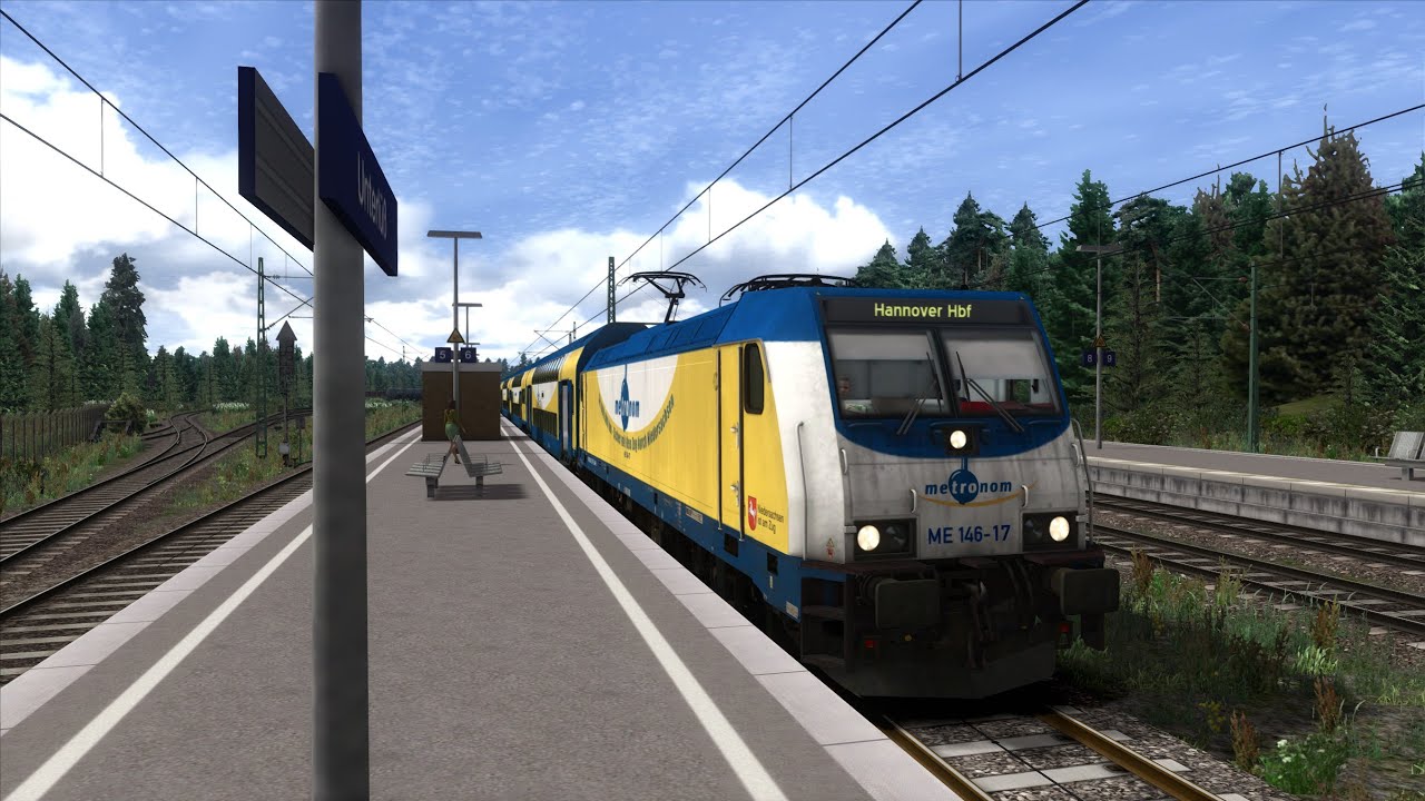 Let`s Play Train SImulator Classic ME RE3 82885 nach Hannover Hbf