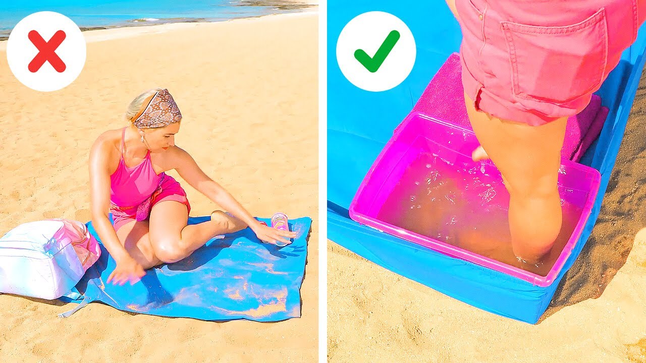 50 Genius Beach Hacks Every Summer Lover Needs 🌴