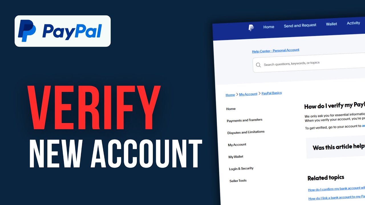 Как подтвердить учетную запись PayPal в 2026 году (пошаговое руководство для начинающих)