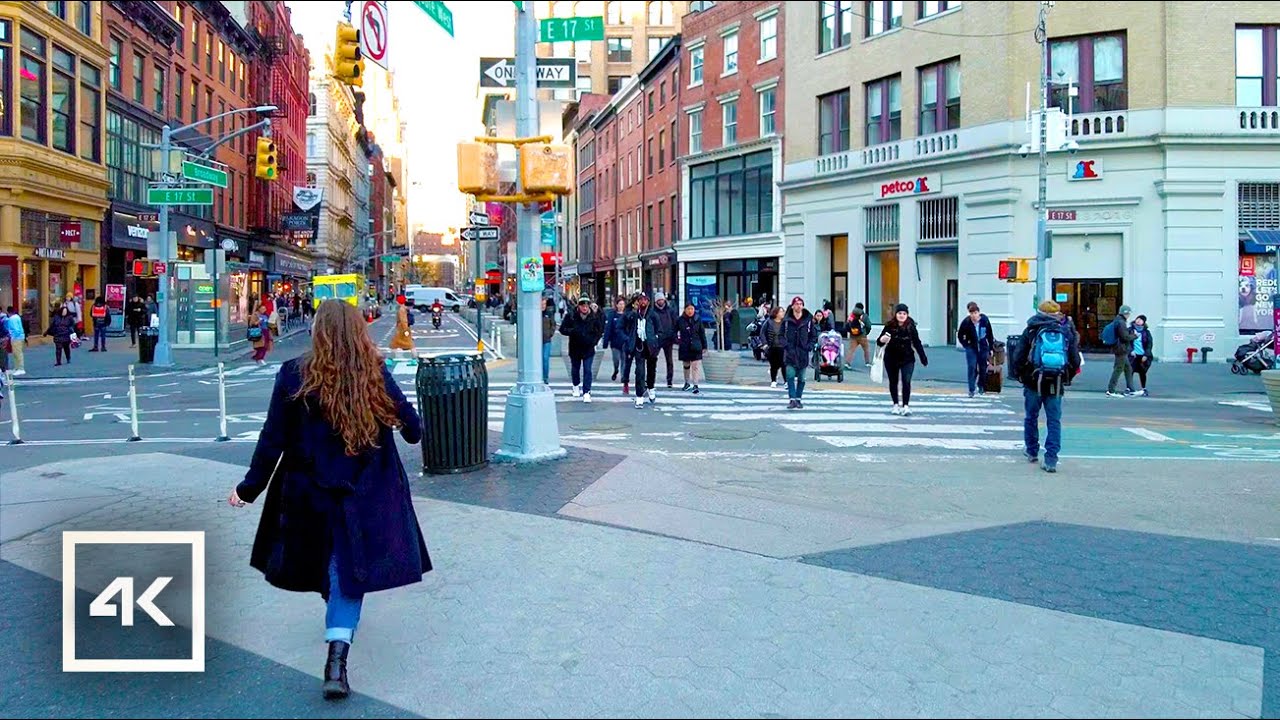 🇺🇸 New York, Manhattan (4K UHD 60fps) Walking Tour - NYC March 2023