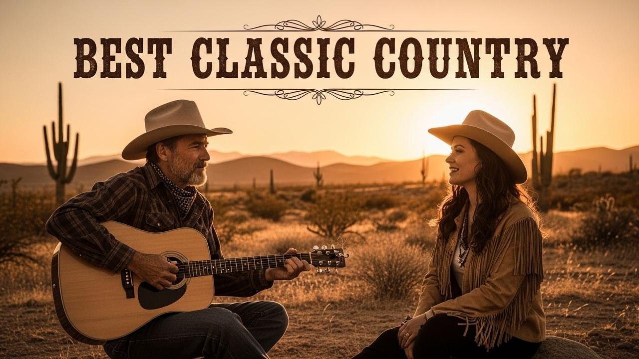 Iconic Classic Country Ballads – Peaceful & Calm Country Ballads with Acoustic Country Style