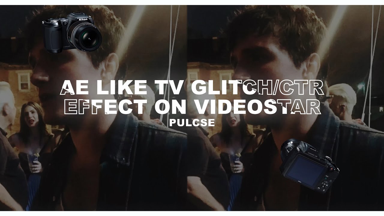 ae like tv glitch/crt effect on videostar - jhutxchrsn