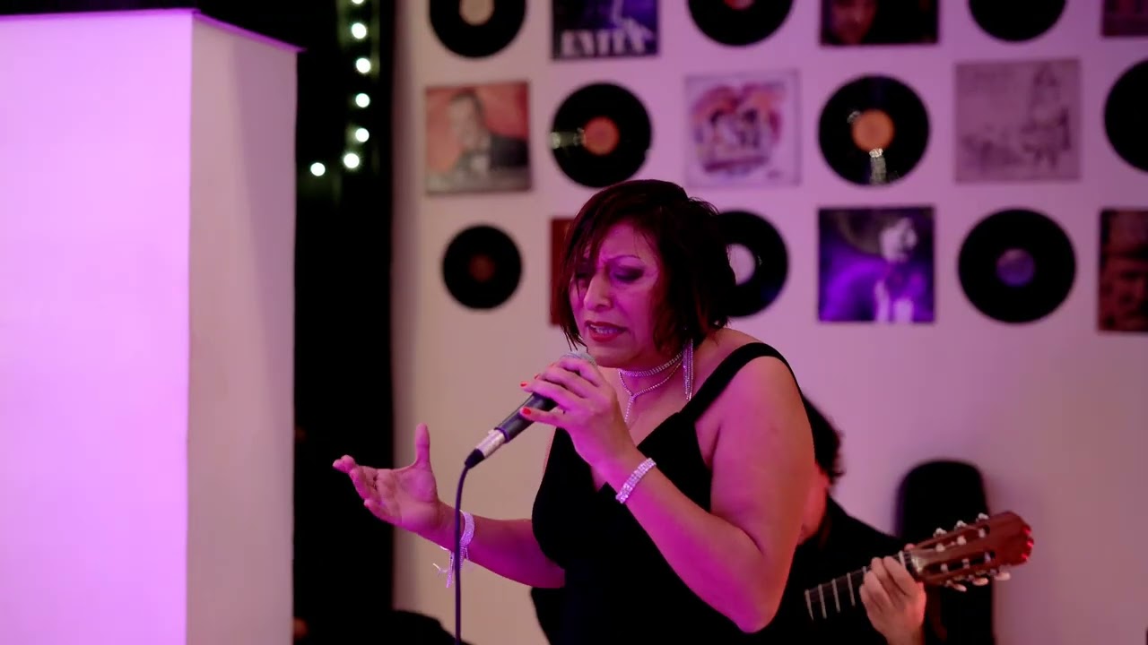 Cecilia Ledesma i Nico Perez, al 13er aniversari de El Living Tango Barcelona