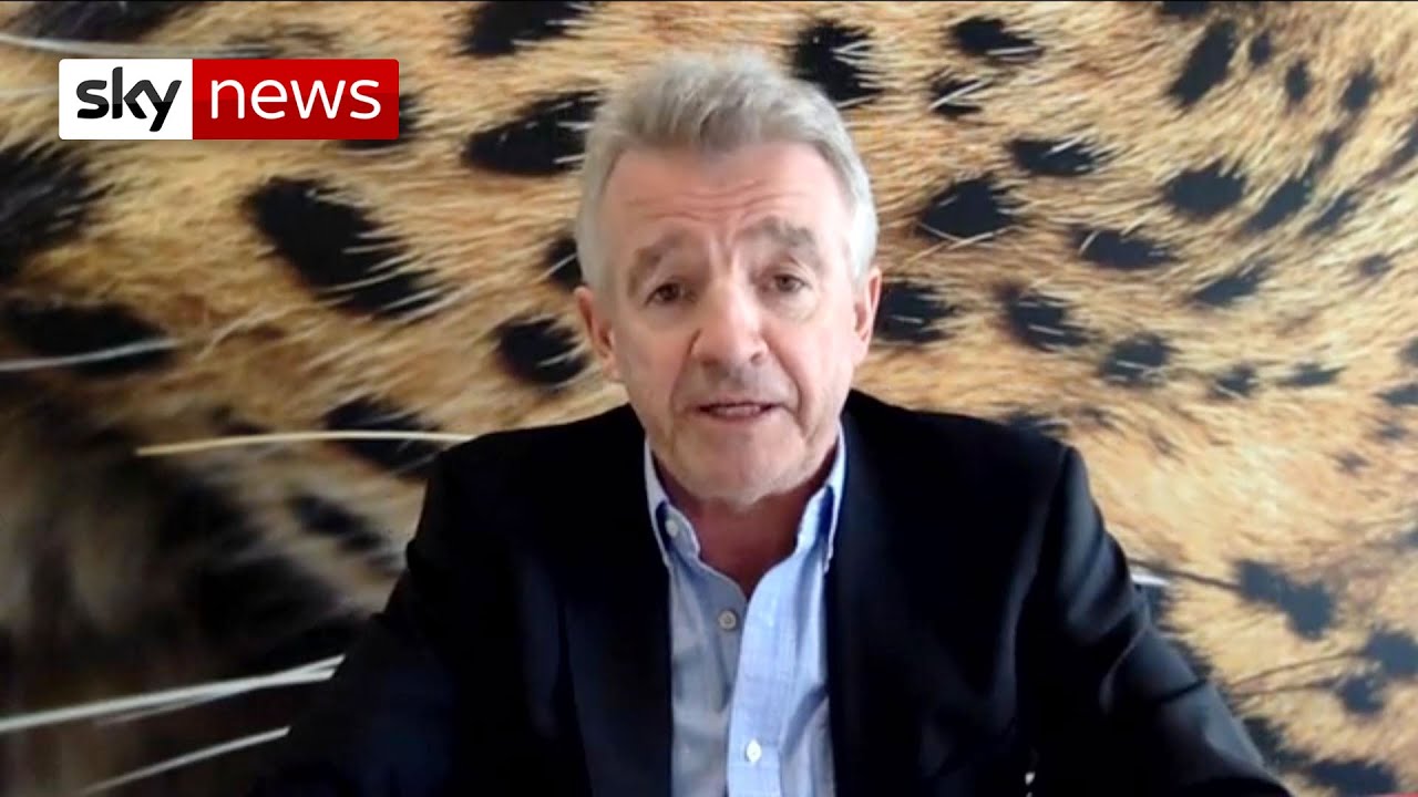 Michael O'Leary: 'Branson can bail himself out' during coronavirus crisis