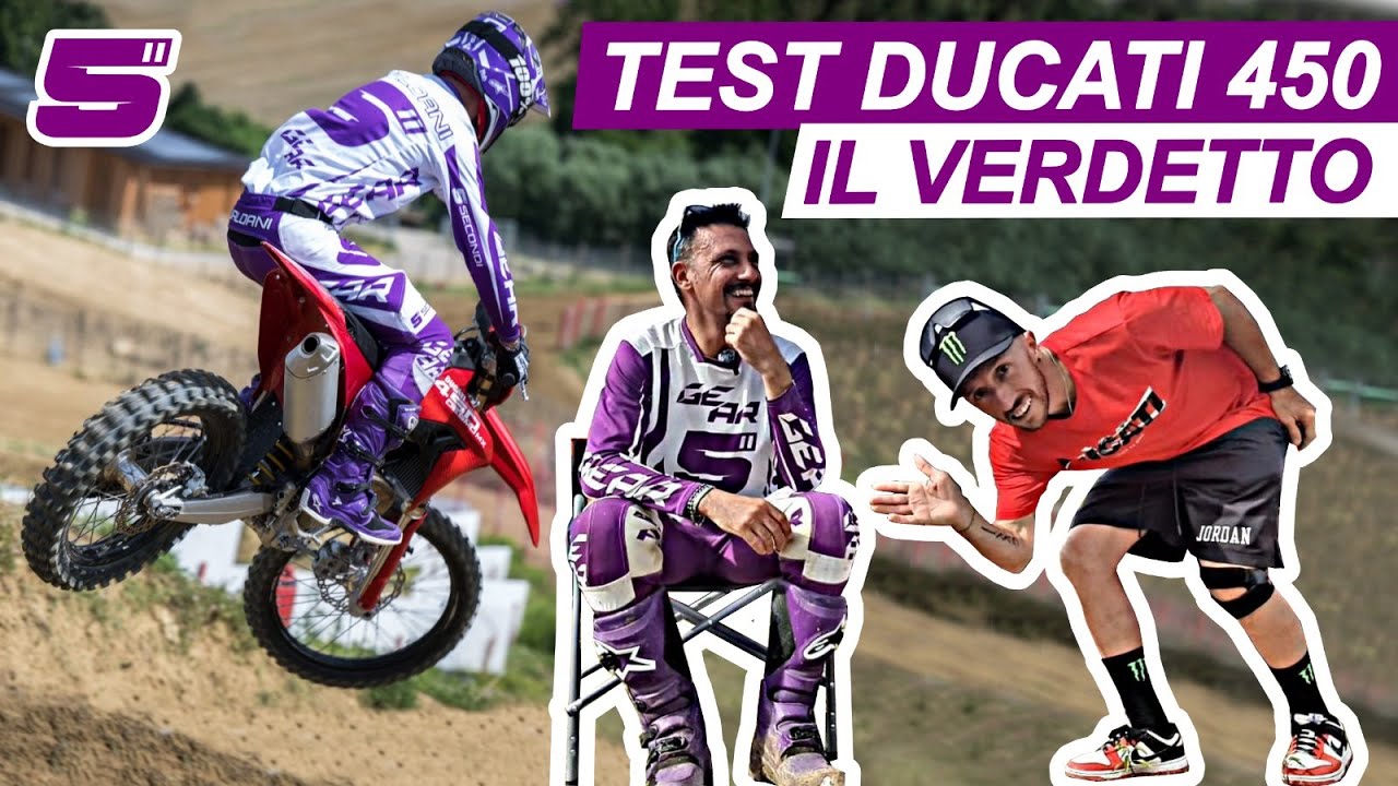PROVA DUCATI MOTOCROSS: LA DESMO450 MX È UNA RIVOLUZIONE? TEST ANTEPRIMA MONDIALE (con TONY CAIROLI)