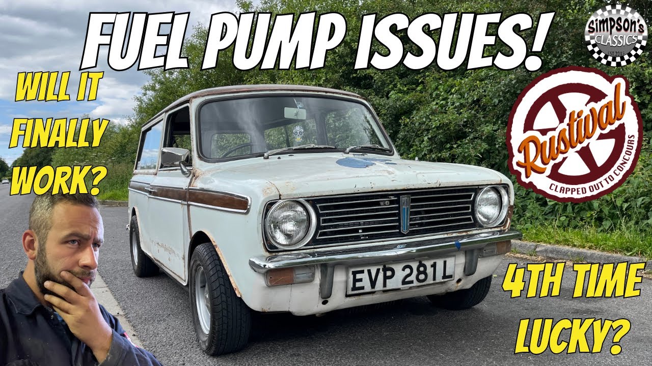 4TH TIME LUCKY! Will it Finally Run? Classic Mini Clubman Estate