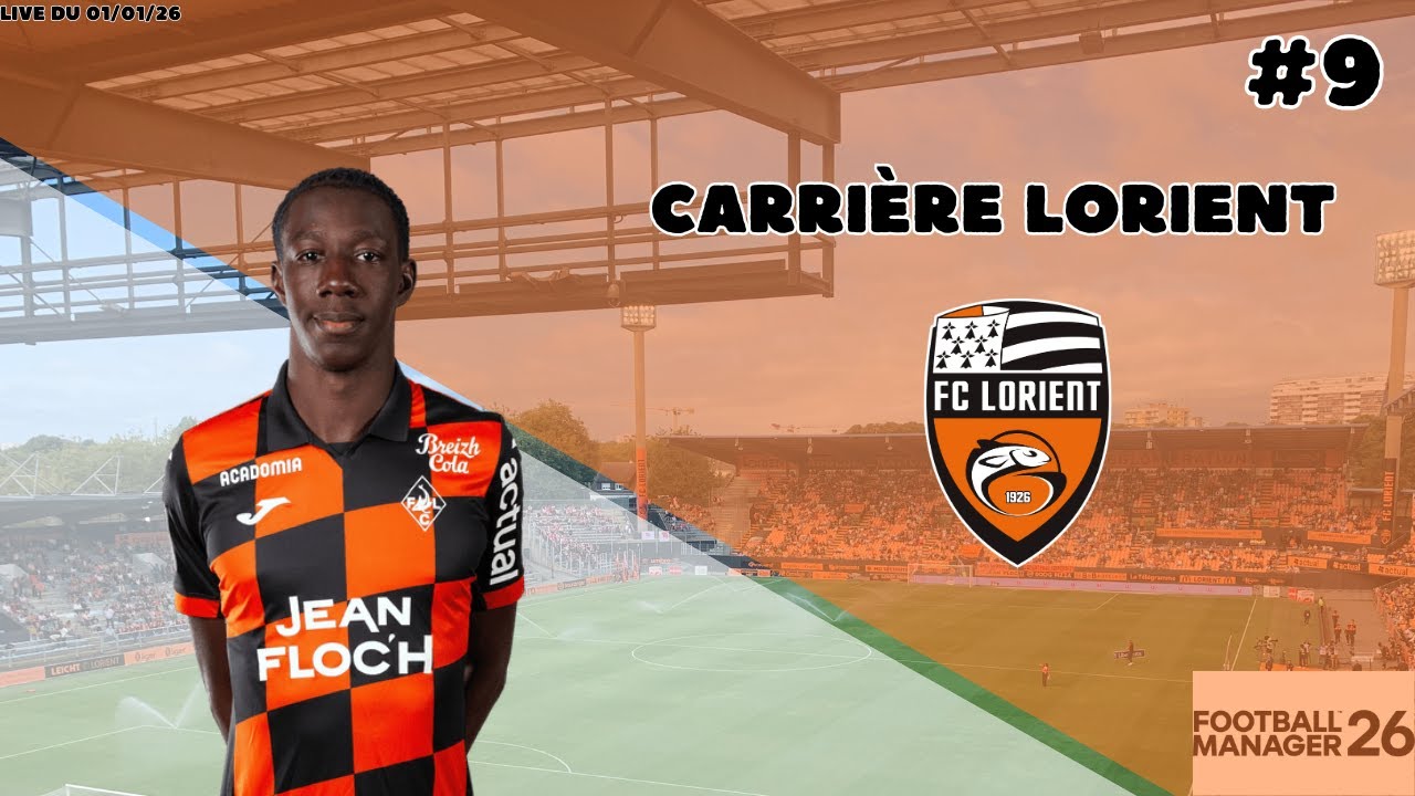 FM26 | Carrière avec Lorient ! #9