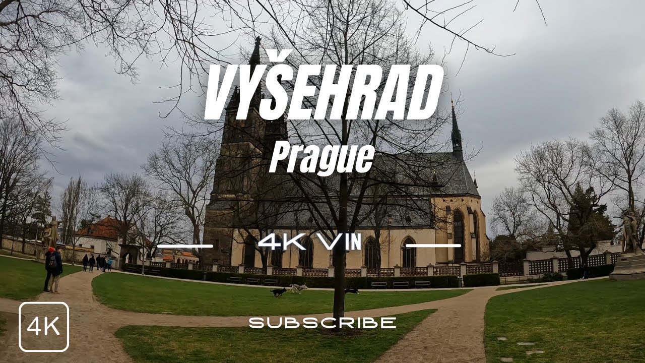 Vyšehrad, Prague, Czech Republic | Walking Tour [4K]