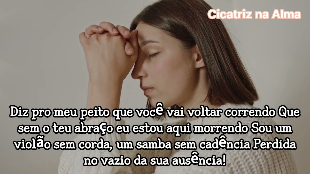 Cicatriz na Alma 💔 Pagode Romântico 2026 (Voz Feminina) - A música que vai rasgar seu coração
