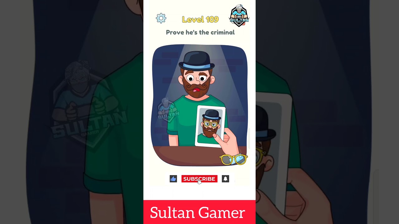 DOP 3 Level 109 Solution | Sultan Gamer | #shortgame #shorts #brainout #dop3
