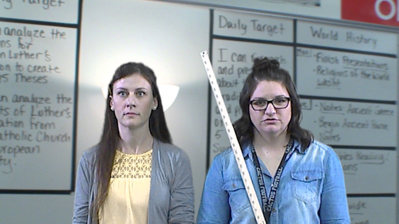Cactus High School Teacher Music Video