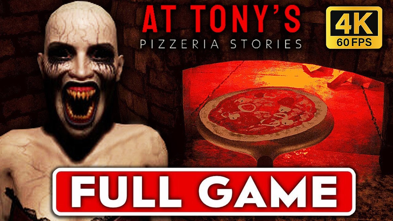 AT TONY'S | Full Game Movie | Longplay Walkthrough Gameplay | No Commentary | HORROR GAME
