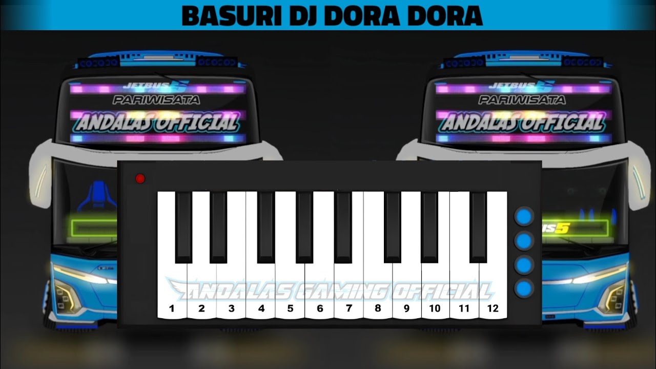 Telolet Basuri Dj Dora Dora 12 Not Versi Pianika || Basuri Pianika