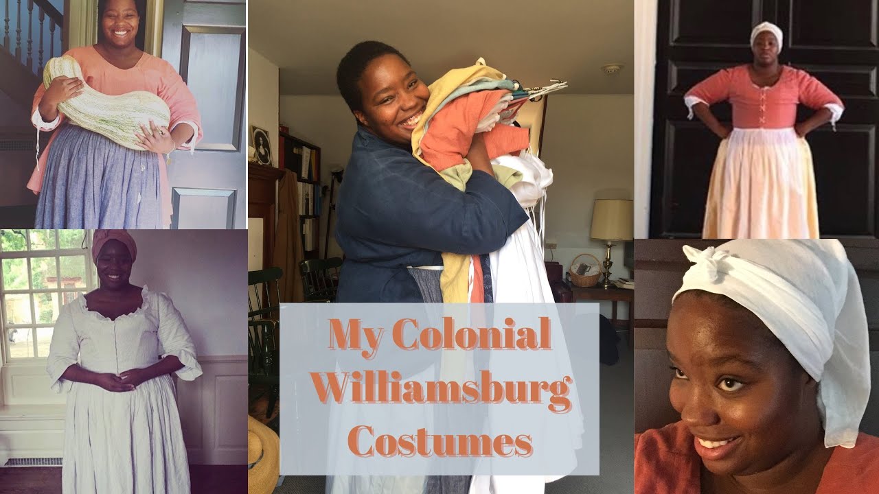 My Colonial Williamsburg Historical Costumes