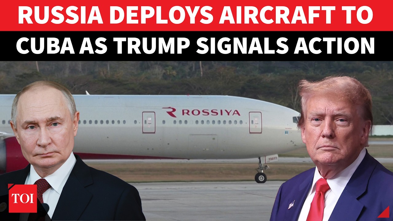 Putin To Cuba's Defence Against US? Russian Aircraft Storm Havana As Trump Signals Action | WATCH