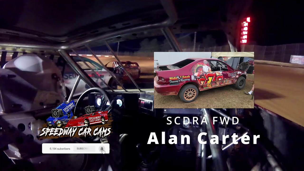 #777 Alan Carter - SCDRA FWD at Winter Freeze  - 1-29-21 Screven Speedway - In-Car Camera