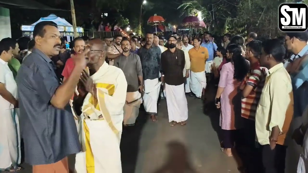 ശ്രീ കിഴന്തൂർ ഭഗവതി ക്ഷേത്രത്തിലേക്ക് വേസ്റ്റ് പള്ളൂരിൽ ദേശത്തിൽ നിന്നുള്ള താലപ്പൊലി ഘോഷയാത്ര