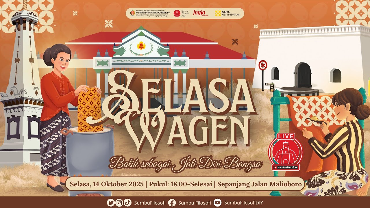 Live Streaming | "SELASA WAGEN" - Batik sebagai Jati Diri Bangsa