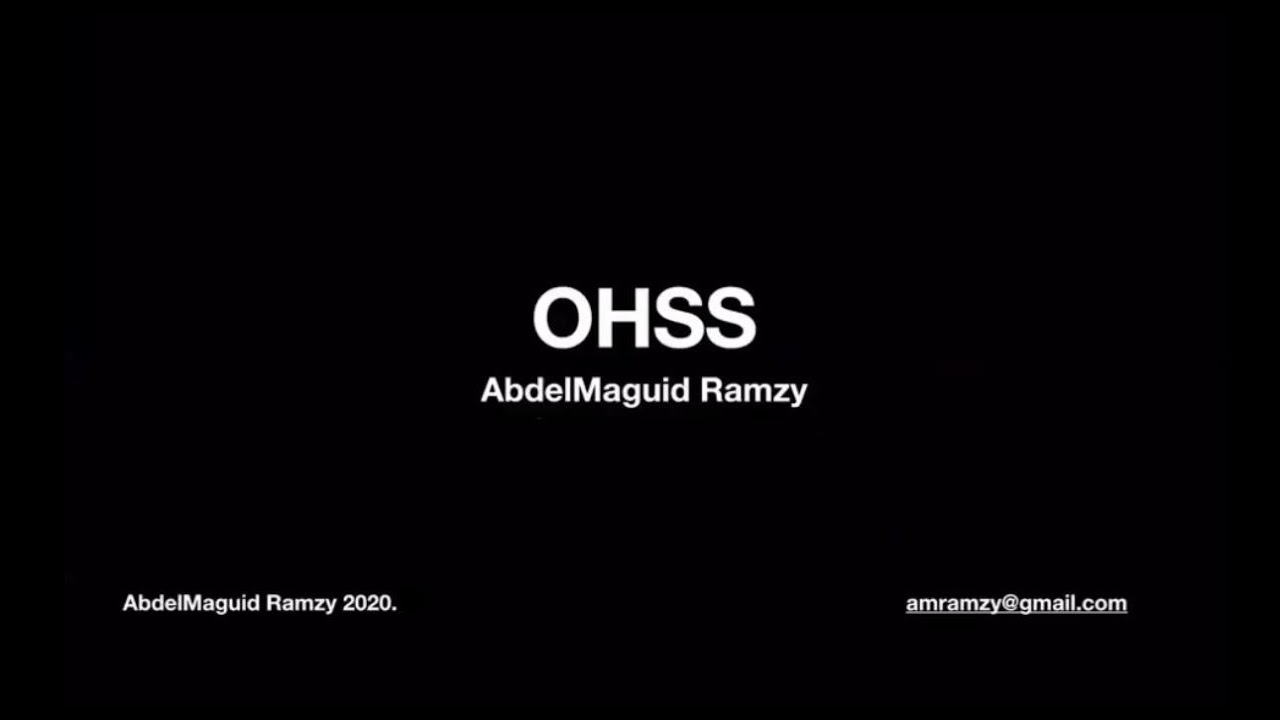 Professor AbdelMaguid Ramzy OHSS EFRE PCOS Challenges
