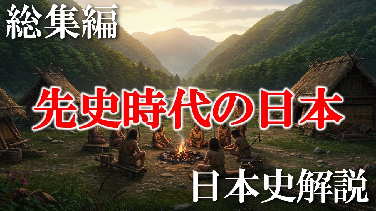 先史時代の日本まとめ【日本史総集編】