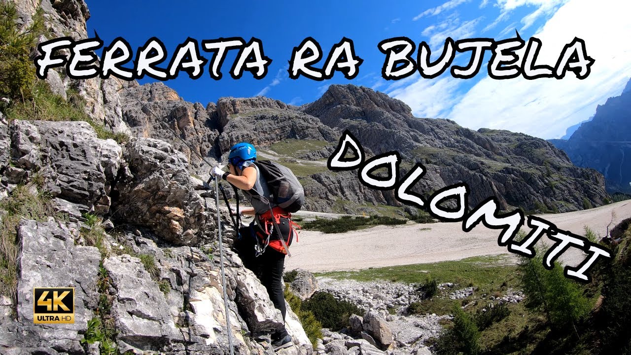 FERRATA RA BUJELA DOLOMITI CORTINA D'AMPEZZO