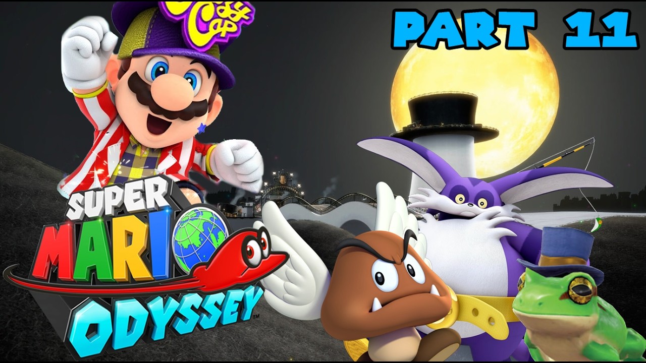 Lets Play Super Mario Odyssey Part 11 Wiederaufbau des Hutlandes!