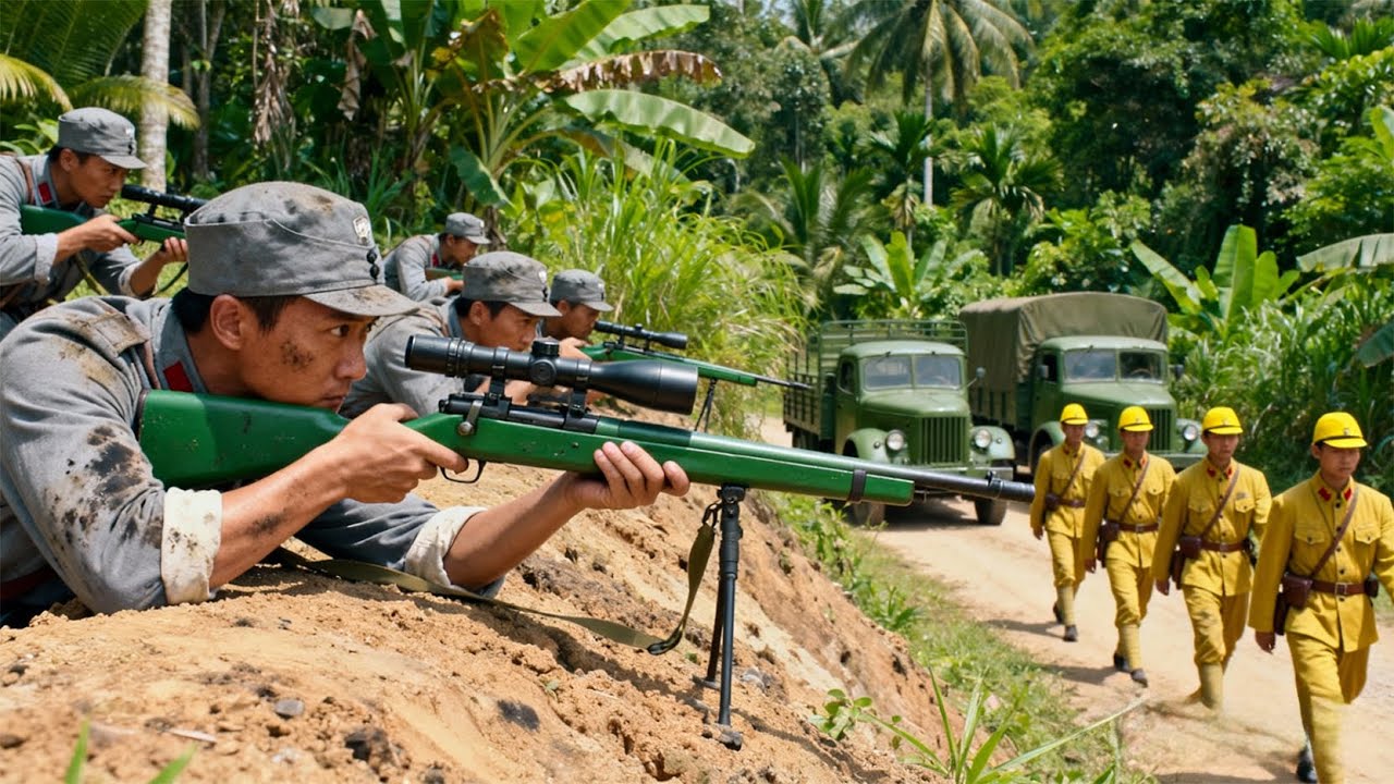 【War Movie】Eighth Route Army ambushed and killed all the Japs, rescuing their captured comrades!