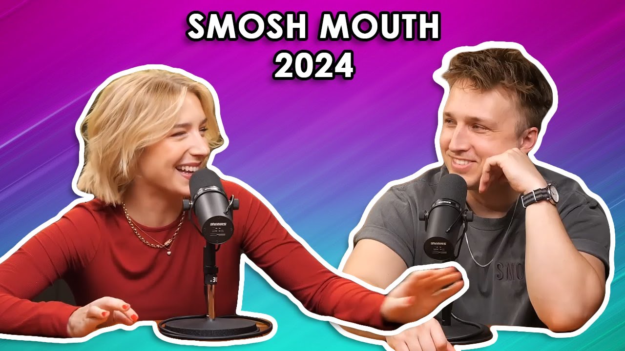 shayne and courtney on smosh mouth 2024 part 2 (aka shayne and courtney know the same tiktoks)