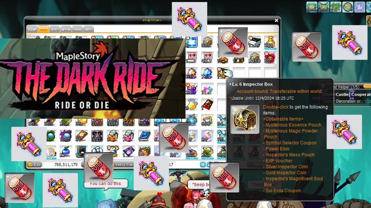 MapleStory Ride or Die Event, lv. 6 Box + Kazax Energy Fragments