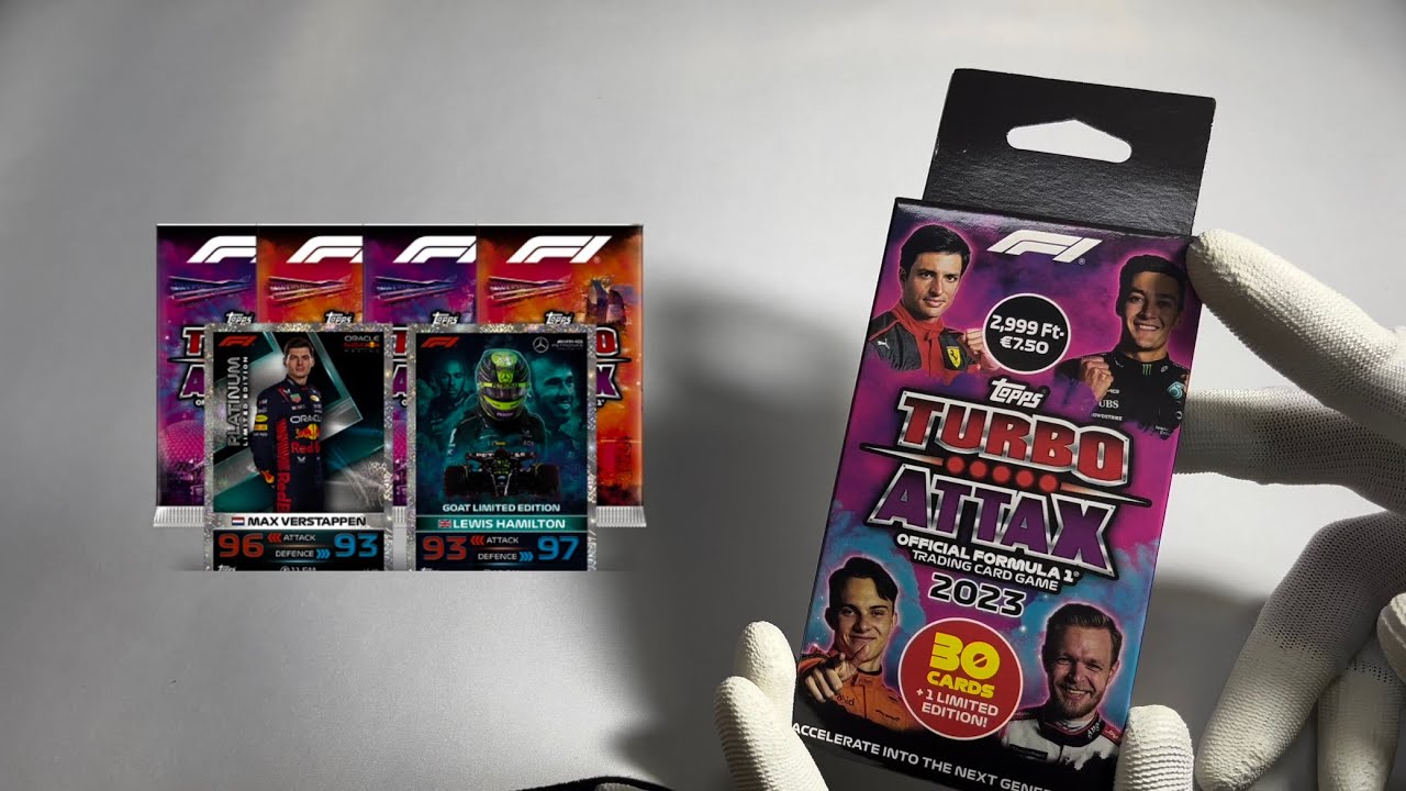 F1 Bliszter Bontàs Topps Turbo Attax 2023 /100 Club