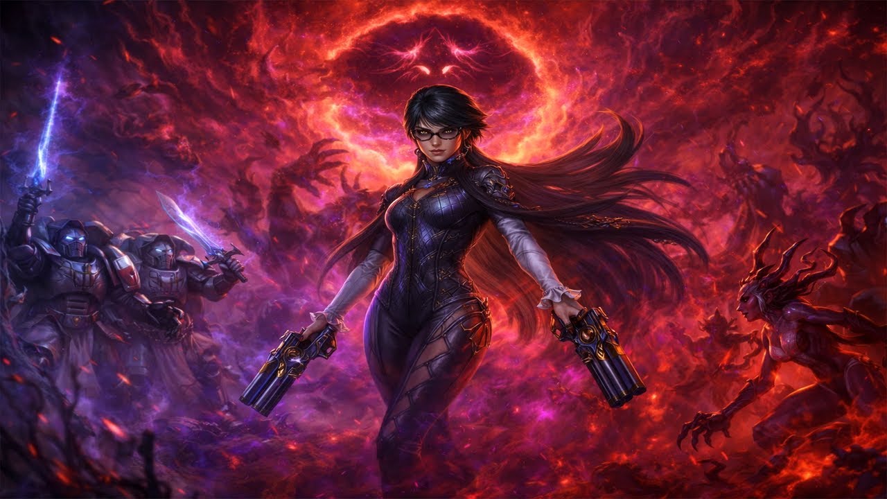 What If Bayonetta Entered Warhammer 40K?