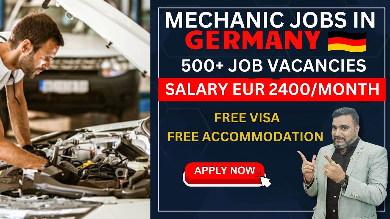 Mechanic Jobs in Germany I Car or Bus Mechanics I Salary EUR 2400 Per month