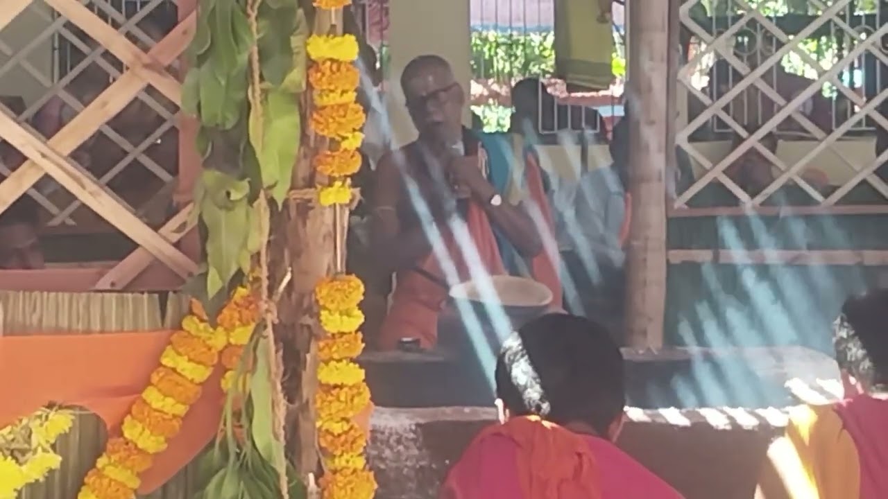 ಪುನಃ ಪ್ರತಿಷ್ಠೆ ಯಲ್ಲಿ ದೇವರ ಕಣ್ಣು ತೆರೆಸುವುದು 🙏🙏