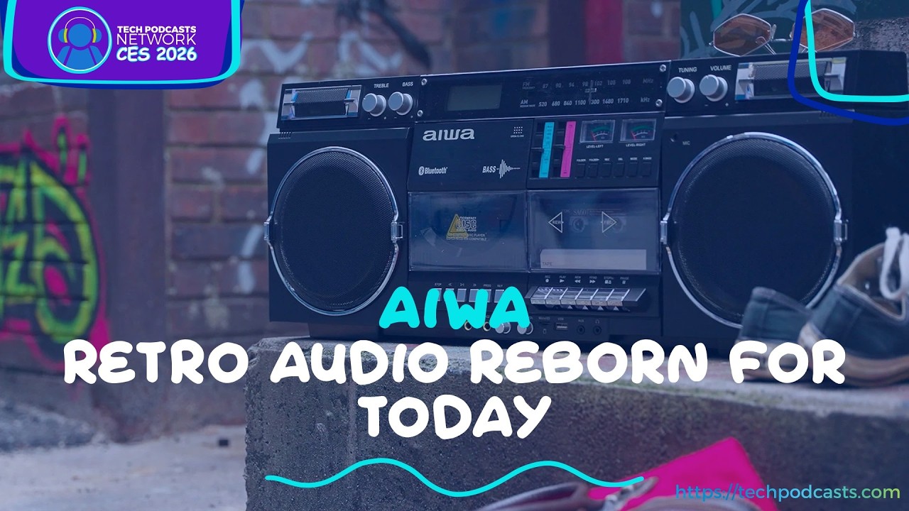 Компания AIWA возрождает ретро-аудиоиндустрию с помощью современных Bluetooth-колонок на выставке...
