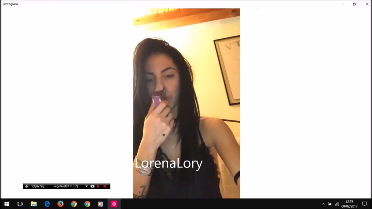 Giulia De Lellis in diretta a lezione di make-up parte 1