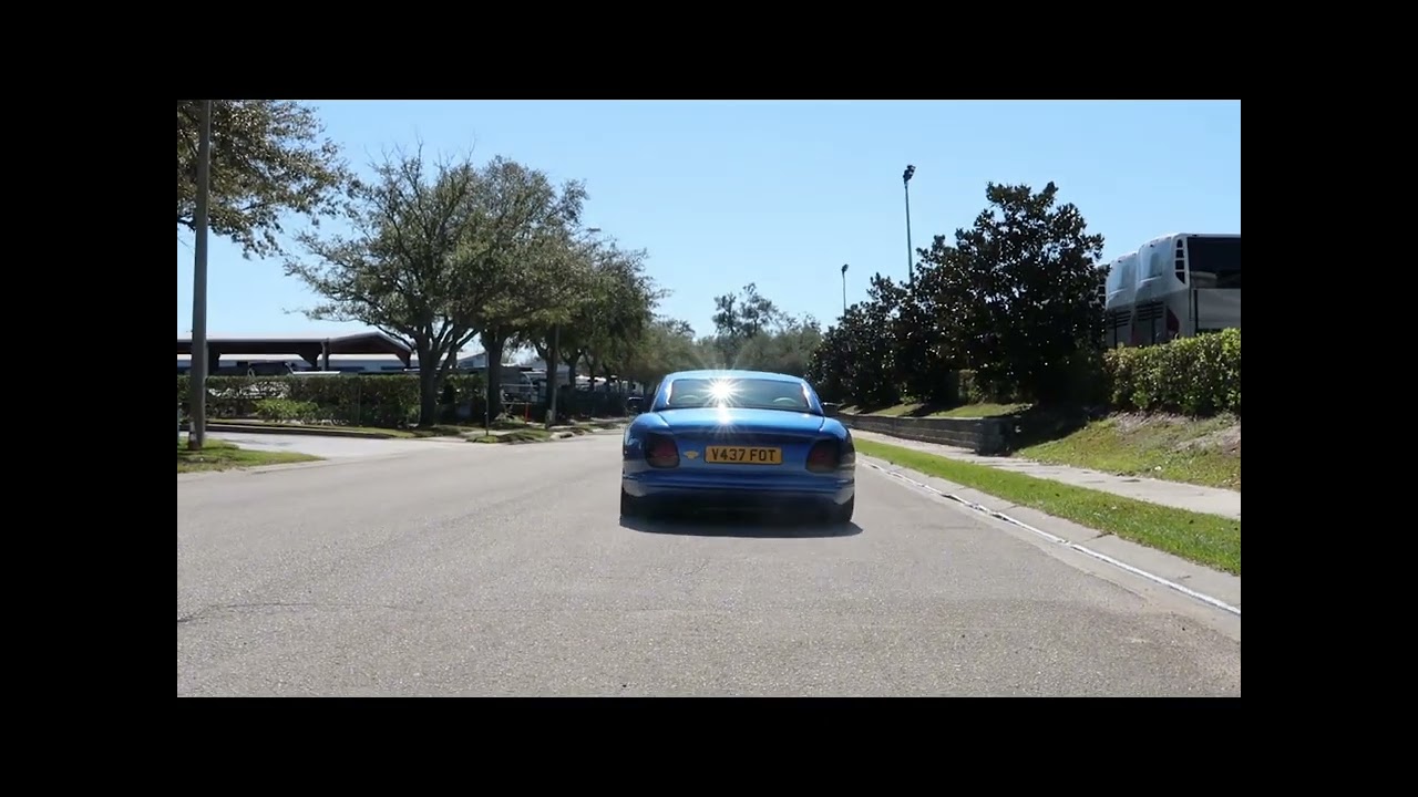 1999 TVR Cerbera 4.5 Raw sound and driving