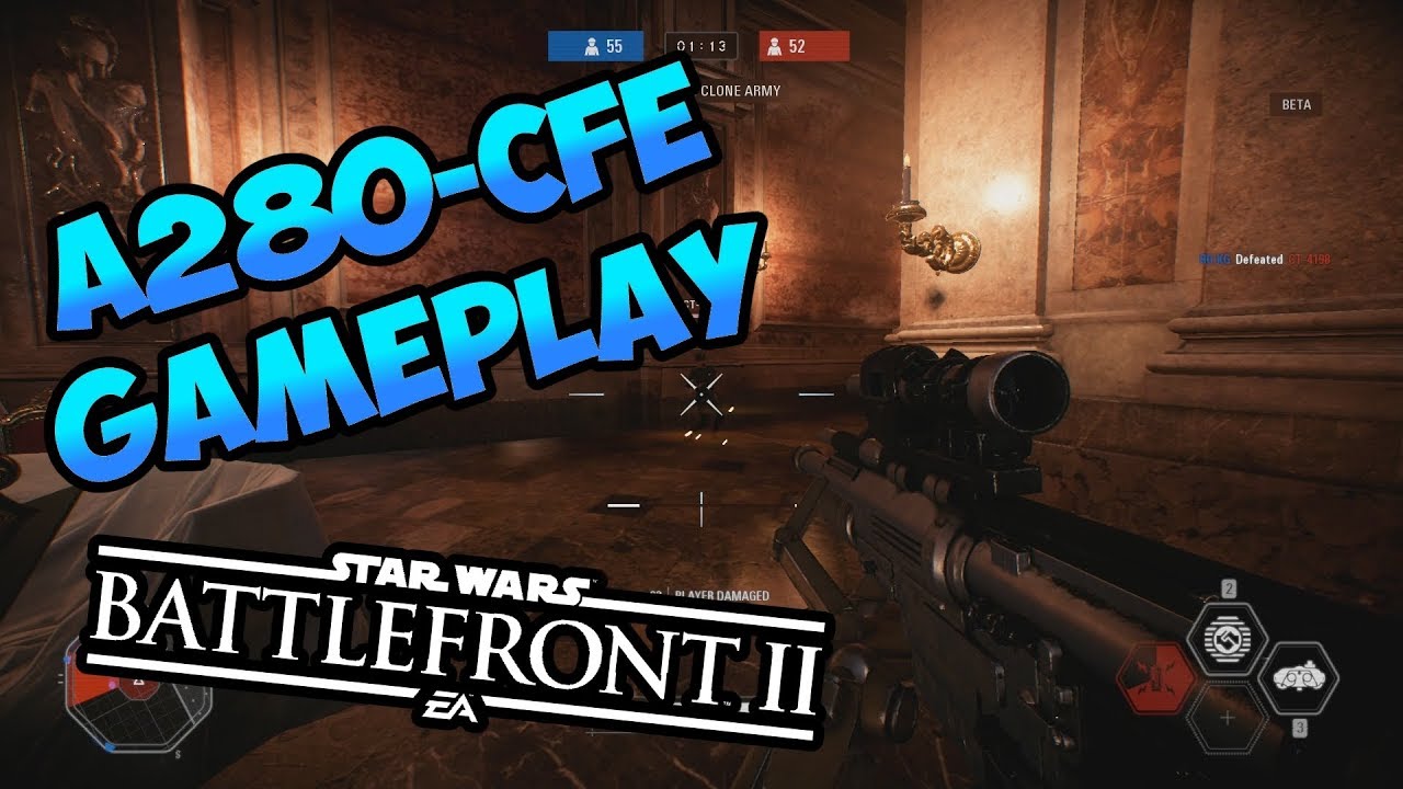 A280-CFE Specialist Class Gameplay | Star Wars Battlefront 2 Beta