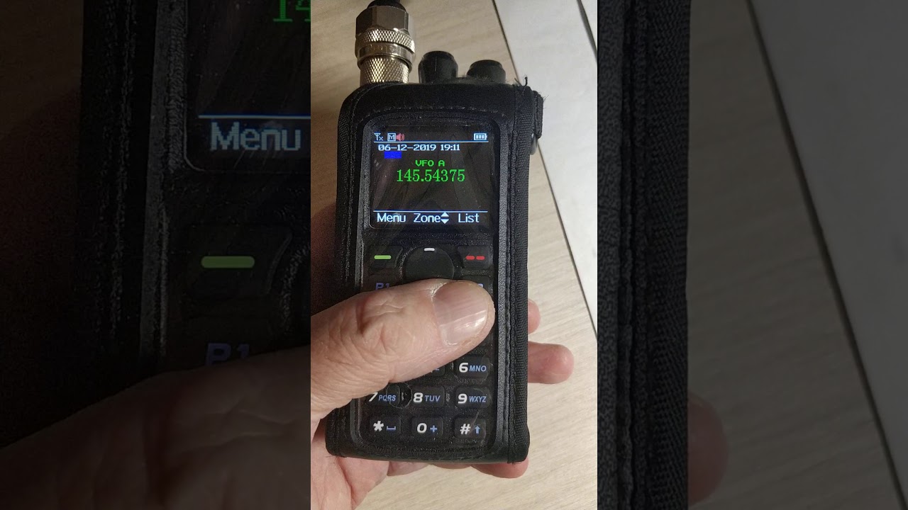 Test Anytone AT-D878UV with outdoor antenna