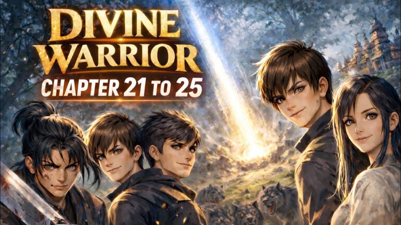 Divine Warrior Chapter 21–25 | Hindi Fantasy Audiobook | Cultivation • Martial Arts • Epic Power