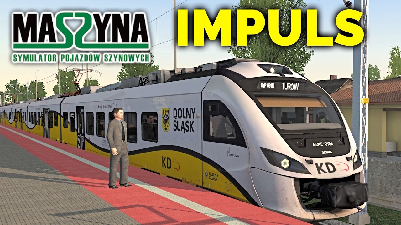 IMPULS Newag❗Koleje Dolnośląskie I 106 I Symulator Kolejowy MaSZyna