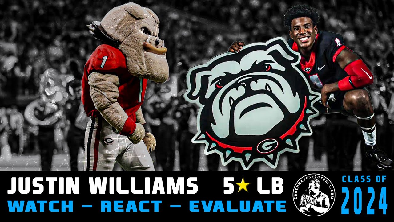 5⭐ LB: Justin Williams | Highlight Review | #Georgia Commit | #WRE24