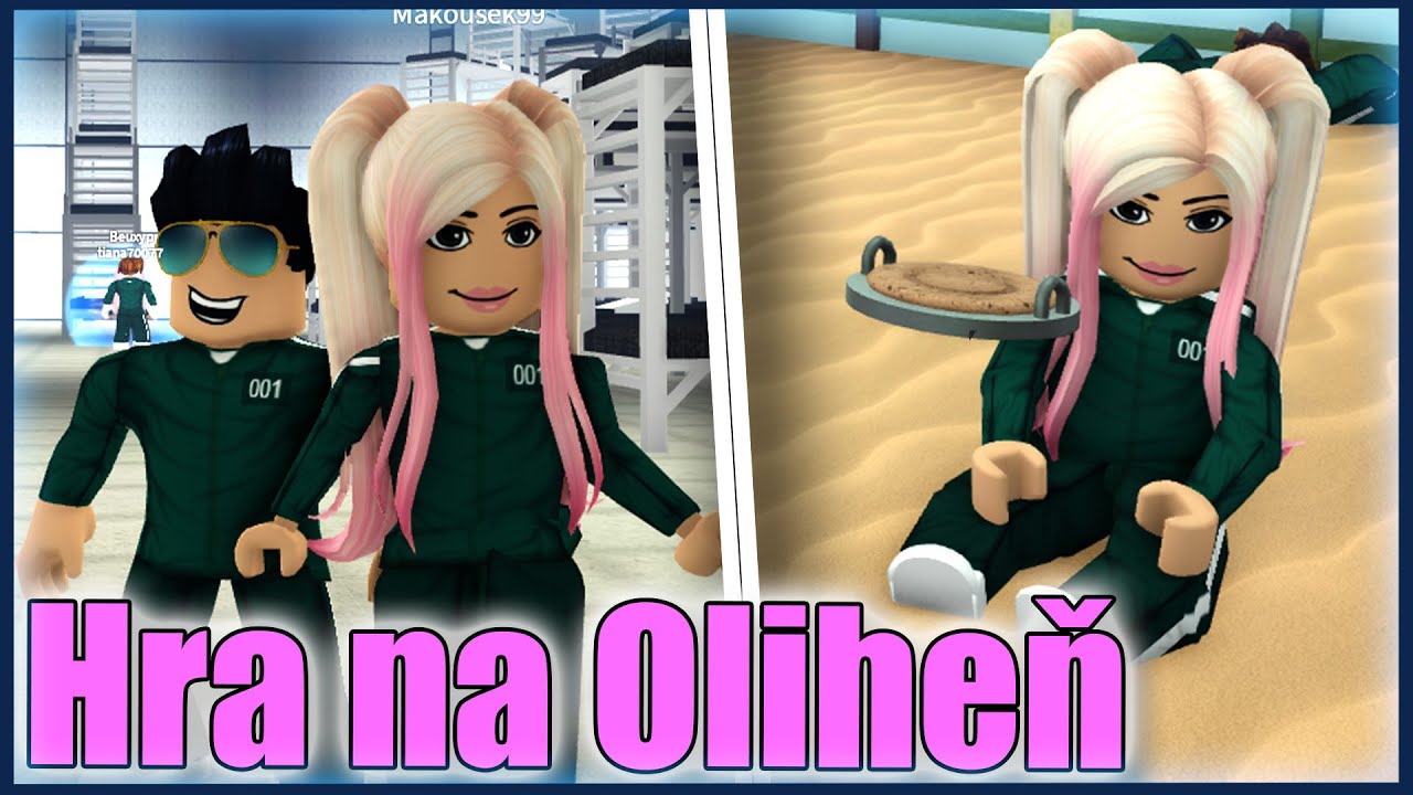 VYHRÁLA JSEM SQUID GAME V ROBLOXU!😱😍🦑 Roblox Squid Game w/@VendaliRoblox