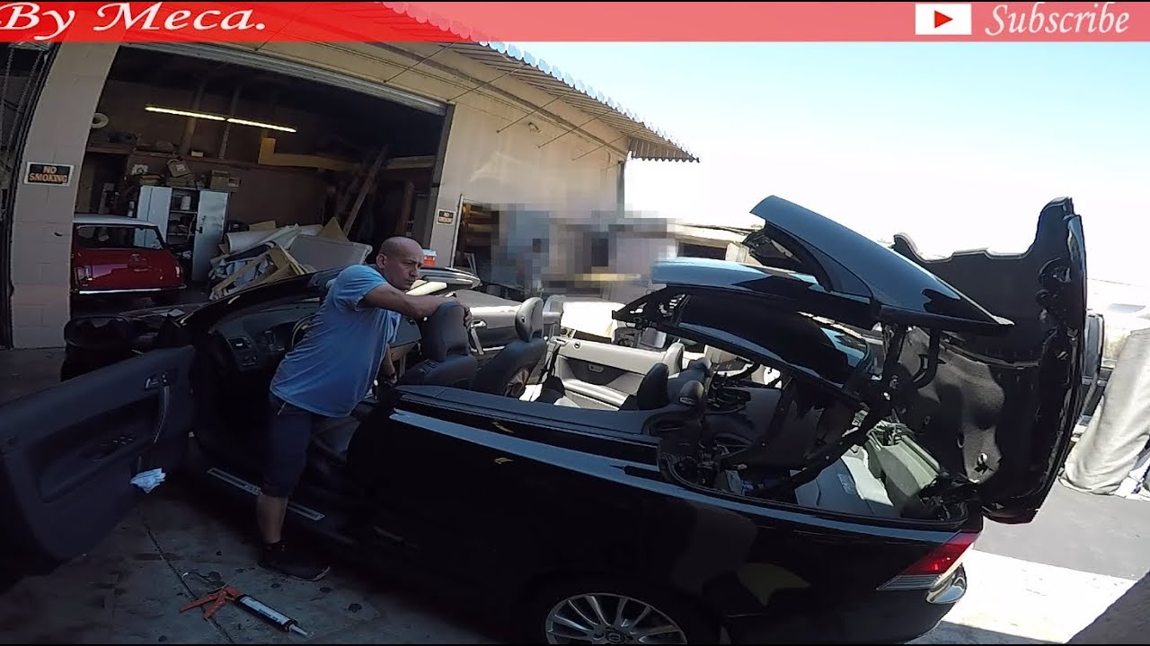 How to Fix 2008 Volvo Convertible  Headliner.