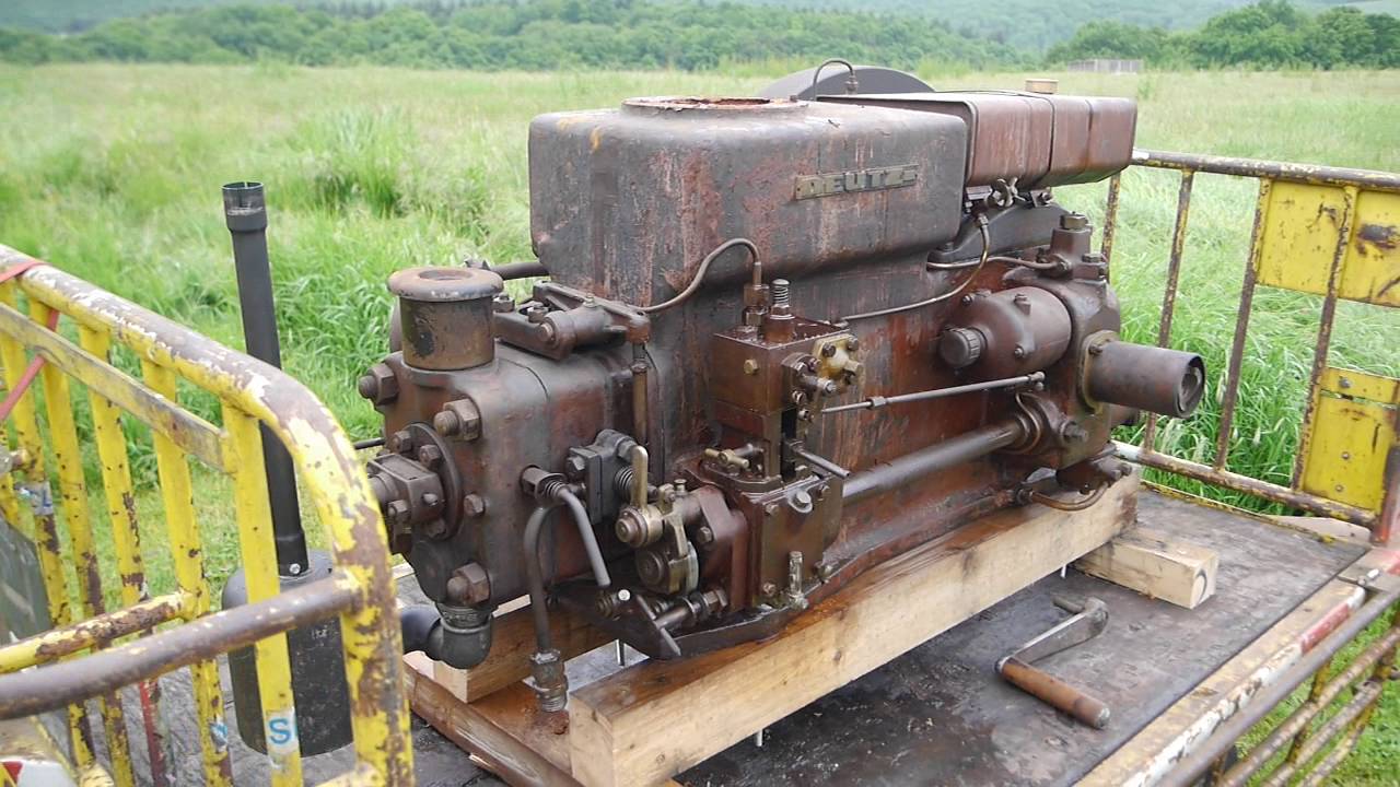 1934,Deutz,MIH,322,Luftstart,Dieselmotor,Stationärmotor,Standmotor,stationary engine