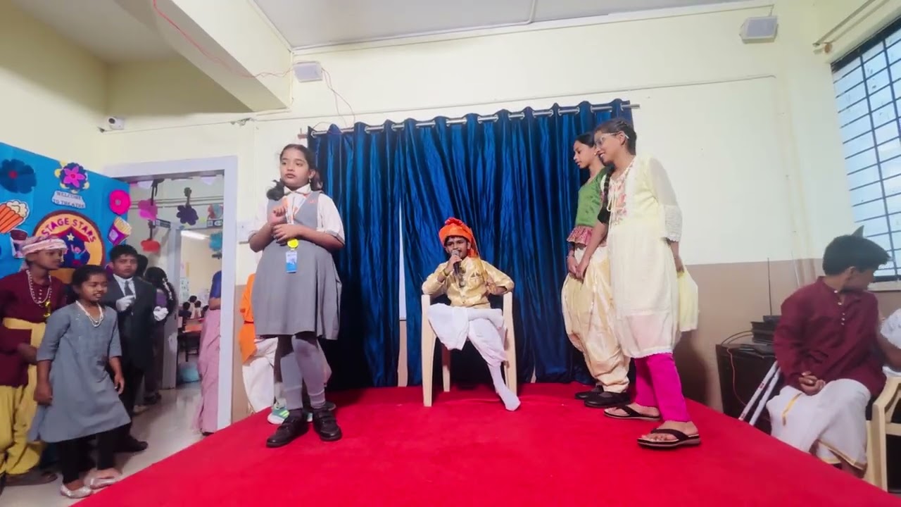 Krishnadevaraya skit performance #school #skit #drama #narayanaschools #bengaluru #students #english